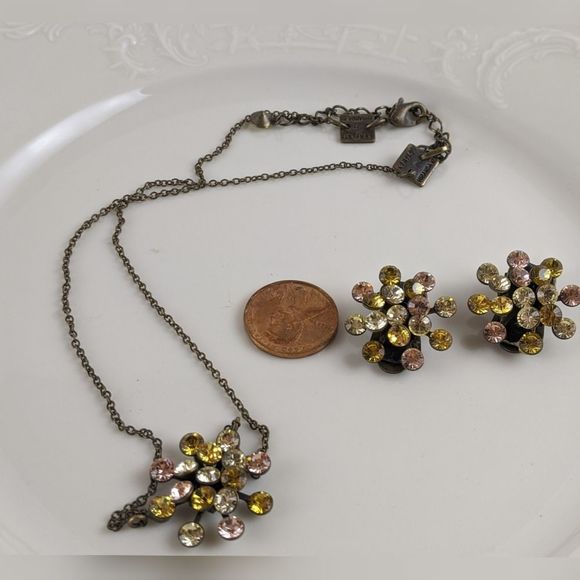 Konplot Miranda Ko 3 Pc Set Rhinestone Necklace